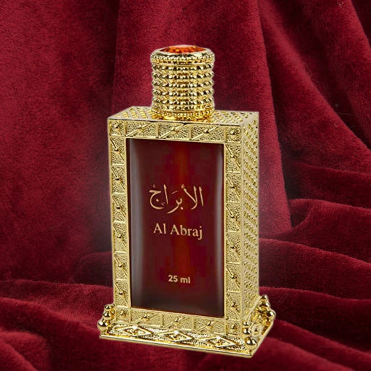 Aceite de perfume AL ABRAJ CPO 25 ml (0.8 oz) de Hamidi | Sumérgete en la serenidad con esta exquisita fragancia.