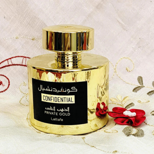 Oro Confidencial Privado EDP - 100 ml de Lattafa