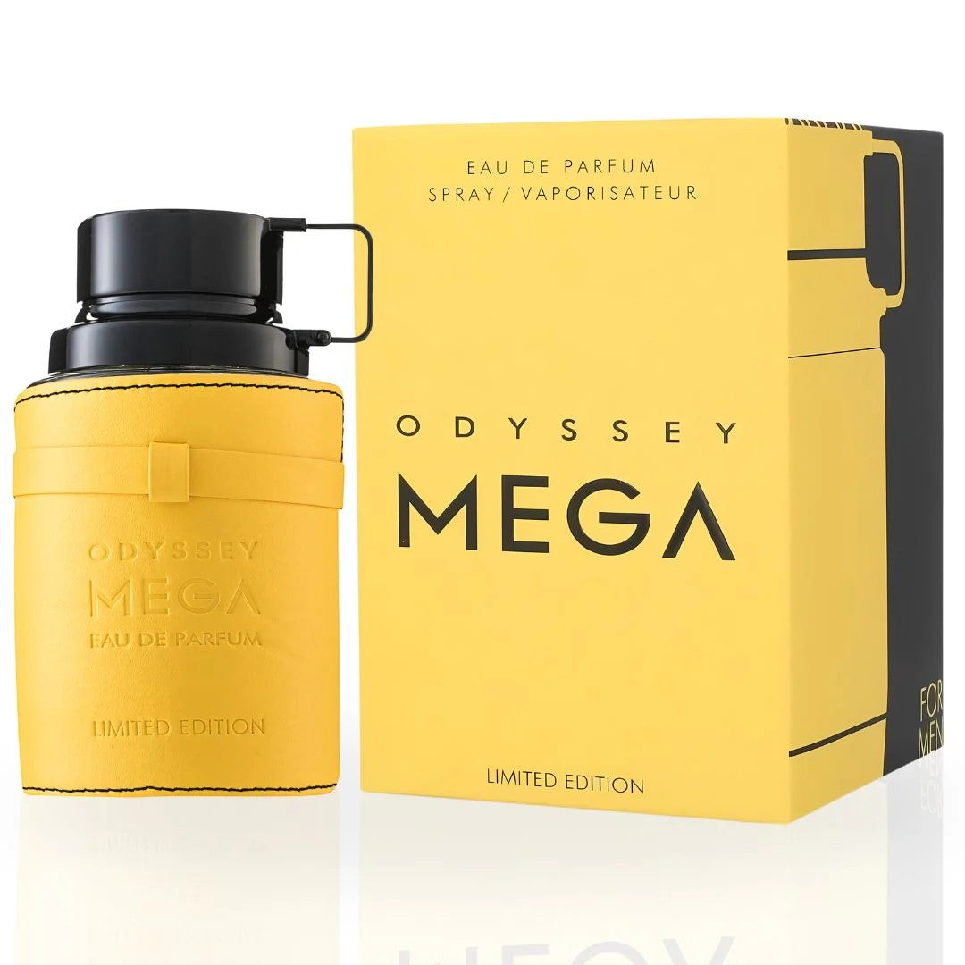 Odyssey Mega Man Limited Edition EDP Spray 100ML (3.4 OZ) By Armaf | Long Lasting, Exotic, Signature Masculine Scent.