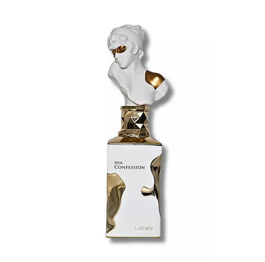 Her Confession de Lattafa para mujer EAU de Parfum Spray, 3.4 onzas