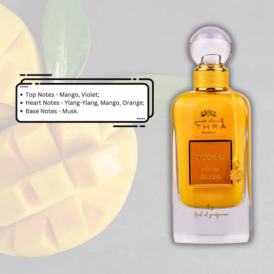 Colección Mango Musk Ithra Dubai - EDP 100ML (3.4 OZ) por Ard Al Zaafaran